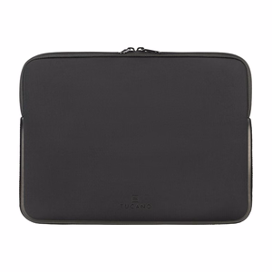 Tucano Elements 2 4 mm neoprene sleeve for MacBook Pro 14-inch and 13-inch laptops, black