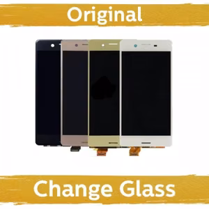 LCD-näyttö yhteensopiva Sony Xperia X F5121 / F5122 vaaleanpunainen (Uusittu: Kiina)