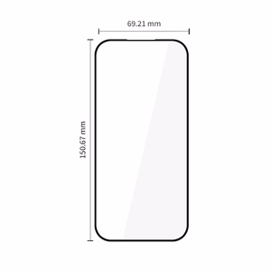 Tech-Protect Glass Fit+ 2-Pack Karkaistu lasi Google Pixel 9A / 20A - musta