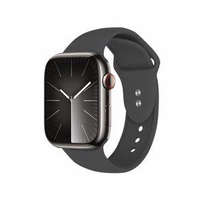 Crong Liquid strap for Apple Watch 44 / 45 / 46 / 49 mm, graphite