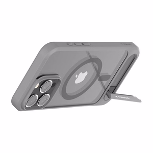 Torras Pstand-sarjan kotelo iPhone 16 Pro Max (harmaa)