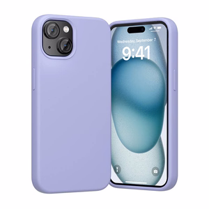 Vention KUFV0-20 Silikonikotelo iPhone 15 Plus (violetti)