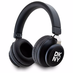 DKNY Metal Logo Bluetooth Over-Ear Kuulokkeet - musta