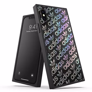 Adidas OR Square Suojakuori iPhone X / Xs:lle - musta