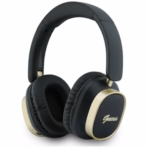 Wireless headphones Guess ENC Rectangle Metal Script black