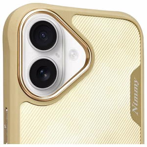 Nimmy Big Eyed Pet 2.0 Kissa Suojakuori iPhone 16:lle - vihreä