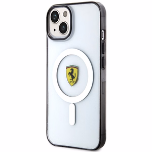 Ferrari FEHMP14MURKT iPhone 14 Plus 6.7" kirkas/läpinäkyvä hardcase Outline Magsafe