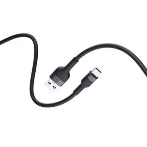 Forever joustava USB - USB-C kaapeli 1 m 3A (musta)