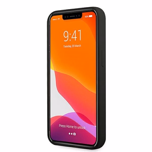 Ferrari FESSIHCP13SBK iPhone 13 mini 5.4" musta/musta kovakotelo Silikoni