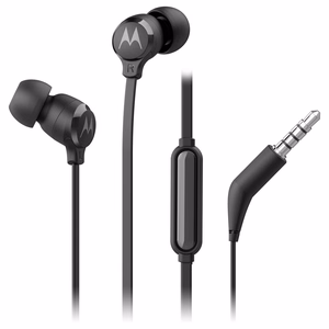 Langalliset kuulokkeet mikrofonilla MOTOROLA Earbuds 3-S musta