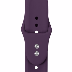 Crong Liquid strap for Apple Watch 44 / 45 / 46 / 49 mm, plum