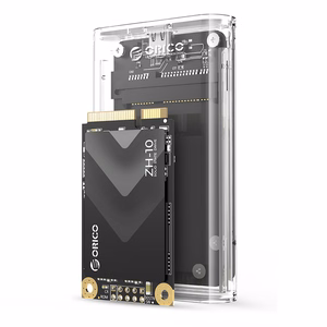 Orico TC10-MS MSATA USB-C 3.2 5Gb/s Disk Cartridge - Transparent