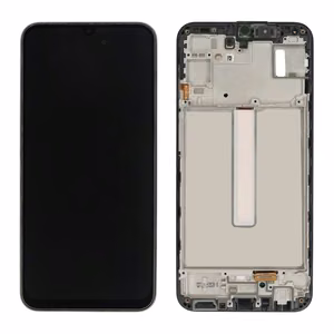 LCD + kosketusnäyttö Samsung M34 musta alkuperäinen