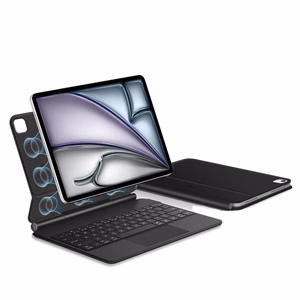 Tech-Protect Smartcase Magneettinen näppäimistolla iPad Pro 12.9 (2020/2021/2022) / 13 (2024/2025/2026):lle - musta