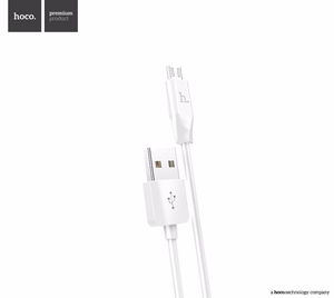 Hoco X1 MicroUSB Kaapeli 1,0 m, valkoinen