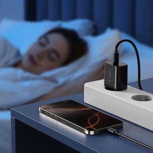 Tech-Protect NC20W USB-C 1-Port PD20W Wall Charger - Black