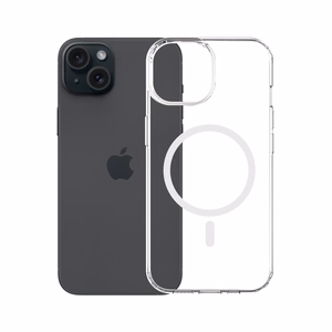 3mk Armor Magcase -suojakuori iPhone 15 Plus:lle - läpinäkyvä