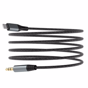 Audio adapter Dudao (L11 Pro) from "lightning" į 3,5mm grey