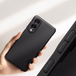 Ringke Onyx Suojakuori Samsung Galaxy S25 Edge:lle - musta