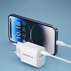 Charger Wozinsky (WGWCW) (1xUSB-C;1xUSB 3A 20W) white
