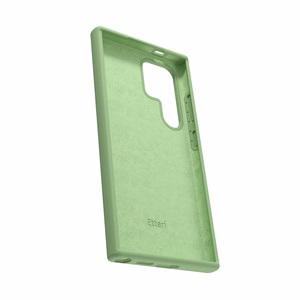 Etteri silikonikuori Samsung Galaxy S24 Ultra - vaaleanvihreä