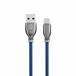Forever Tornado kaapeli USB - USB-C 1,0 m 3A laivastonsininen