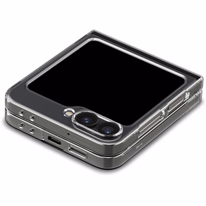 Spigen AirSkin case for Samsung Galaxy Z Flip6 / Z Flip7 FE, crystal clear