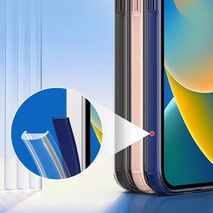 Dux Ducis Clin2 tapauksessa iPhone 14 Plus magneettinen MagSafe kansi sininen