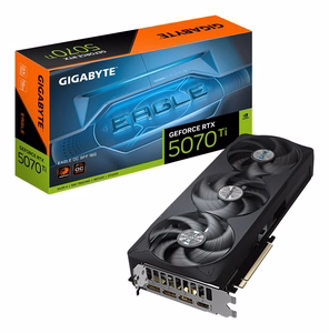 GIGABYTE GeForce RTX 5070 Ti EAGLE OC SFF 16G Näytönohjain - 16GB GDDR7, 256bit, PCI-E 5.0, 2542 MHz Core Clock, 3 x DP 2.1a, 1 x HDMI 2.1b, NVIDIA DLSS 4, GV-N507TEAGLE OC-16GD