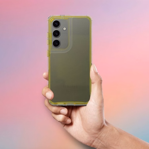 Suojakuori Xiaomi Redmi Note 14 PRO 5G / 14 PRO PLUS 5G:lle Matrix Clear keltainen