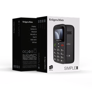 Kruger&Matz Simple 923 GSM-puhelin senioreille