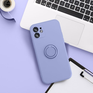 Suojakuori Samsung A37 5G:lle Silicone Ring violetti