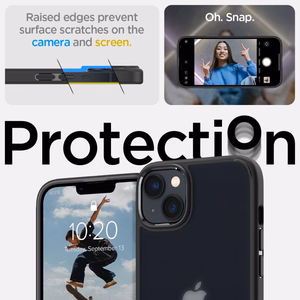 Spigen Ultra Hybrid iPhone 14 Plus -kotelo - Matta musta