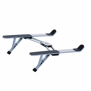 Pöytäteline kannettavalle tietokoneelle ja tabletille taitettava Forcell F-Grip Fold Stand H Pro harmaa