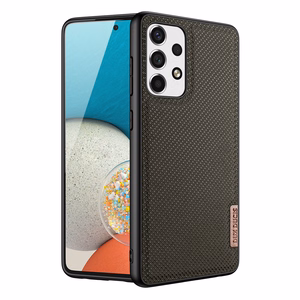 Dux Ducis Fino kotelo on valmistettu nylon materiaalista Samsung Galaxy A73 vihreä