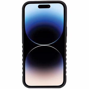 Audi Tekonahkainen Suojakuori MagSafella iPhone 14 Pro Maxille - musta