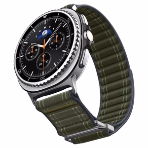 Spigen WBF1 Hihna Samsung Galaxy Watch 8/Classic (40/44/46mm) vihreä