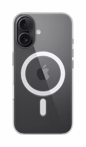 MA6A4ZM/A iPhone 16 läpinäkyvä suojakuori MagSafella