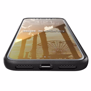 X-Doria Dash Leather suojakuori laitteelle iPhone X, musta