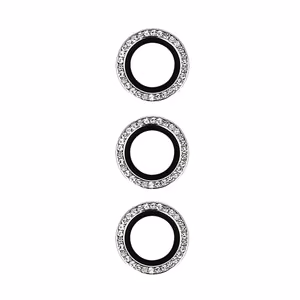 Karkaistu lasi HARD DIAMOND kameraobjektiivielle Samsung Galaxy S24 Plus:lle - hopeinen - 3 kpl