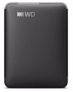 WD Elements Portable USB-C 2TB musta
