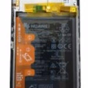 LCD-näyttö Huawei P Smart 2021/Honor Y7a/Honor 10X Lite kosketusnäytöllä, kehyksellä ja akulla Midnight Black alkuperäinen (service pack)