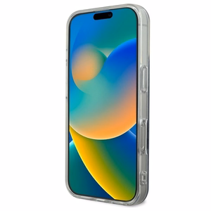 Guess IML 4G MagSafe Suojakuori iPhone 16 Pro Max:lle - Musta