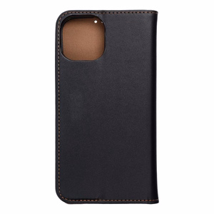 SMART PRO Book nahkakuori iPhone 15 - musta