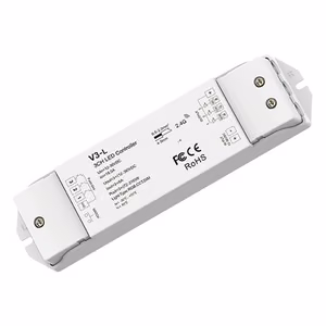 V3-L LED-ohjain 12-48V, 3x 6A, painohimmennimellä