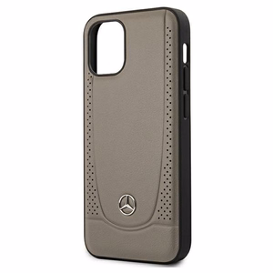 Mercedes Urban Line Case for iPhone 12 mini - Brown