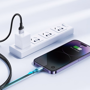 Joyroom Extraordinary Series A10 USB-A / Lightning 2.4A kaapeli 1.2 m - musta