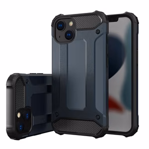 Hybrid Armor kotelo iPhone 14 panssaroitu hybridi suojus sininen