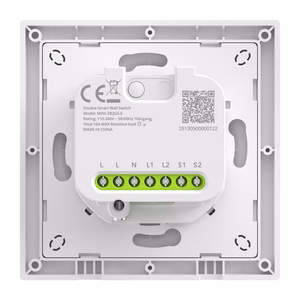 SONOFF MINI-ZB2GS-E ZigBee kaksikanavainen seinakytkin