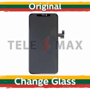 LCD-näyttö yhteensopiva iPhone 11 Pro Max musta (Telemax uusittu)